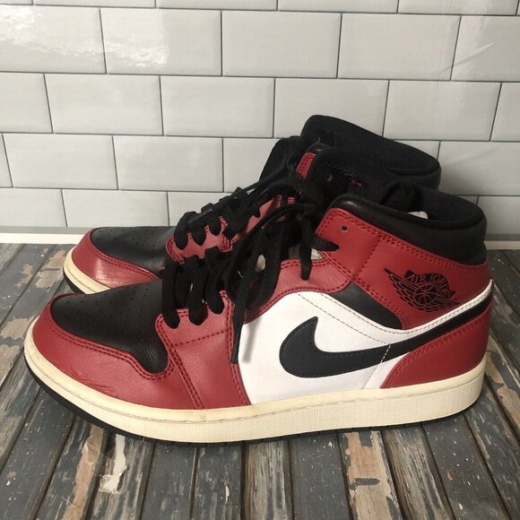 nike chicago black toe mid